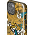 NFL Jacksonville Jaguars Tropical Print iPhone 15 Impact Case