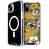 NFL Jacksonville Jaguars Tropical Print iPhone 15 Plus MagSafe Case