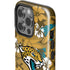 NFL Jacksonville Jaguars Tropical Print iPhone 15 Pro Impact Case