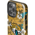 NFL Jacksonville Jaguars Tropical Print iPhone 15 Pro Max Impact Case