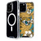 NFL Jacksonville Jaguars Tropical Print iPhone 15 Pro Max MagSafe Case