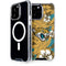 NFL Jacksonville Jaguars Tropical Print iPhone 14 Pro Max MagSafe Case