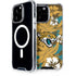 NFL Jacksonville Jaguars Tropical Print iPhone 14 Pro Max MagSafe Case