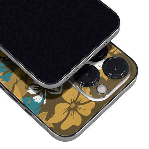 NFL Jacksonville Jaguars Tropical Print iPhone 14 Pro Skin