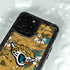 NFL Jacksonville Jaguars Tropical Print iPhone 14 Pro Waterproof Case