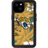 NFL Jacksonville Jaguars Tropical Print iPhone 15 Plus Waterproof Case