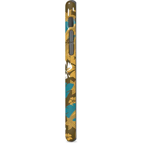 NFL Jacksonville Jaguars Tropical Print iPhone 7 Pro Case