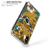 NFL Jacksonville Jaguars Tropical Print iPhone X/XS Clear Case