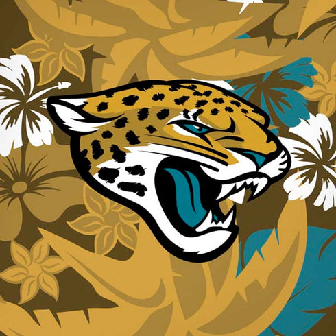 NFL Jacksonville Jaguars Tropical Print iPhone XR Pro Case