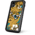 NFL Jacksonville Jaguars Tropical Print iPhone XR Waterproof Case