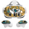NFL Jacksonville Jaguars Tropical Print Meta Quest 3 Skin