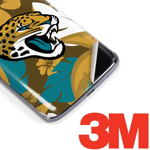 NFL Jacksonville Jaguars Tropical Print Moto E5 Plus Skin