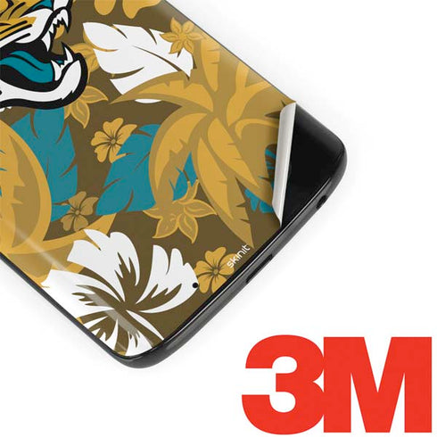 NFL Jacksonville Jaguars Tropical Print Moto G6 Skin