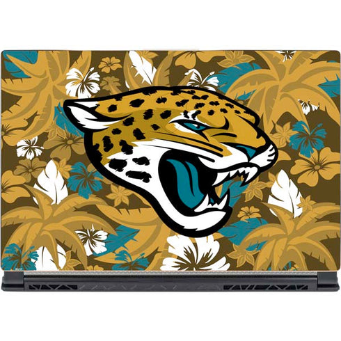 NFL Jacksonville Jaguars Tropical Print MSI GS65 Stealth Laptop Skin