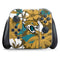 NFL Jacksonville Jaguars Tropical Print Nintendo Switch (2017-2021) Joy-Con Controller Skin