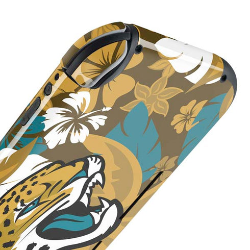 NFL Jacksonville Jaguars Tropical Print Nintendo Switch Lite Skin