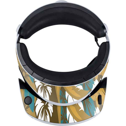 NFL Jacksonville Jaguars Tropical Print PlayStation VR2 Skin