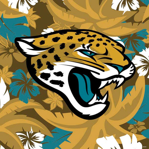 NFL Jacksonville Jaguars Tropical Print PS4 Slim Skin