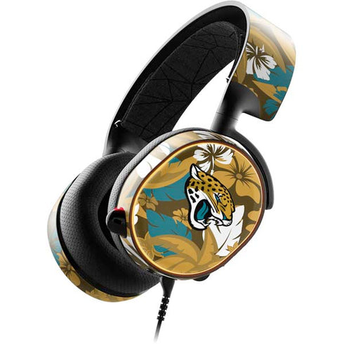 NFL Jacksonville Jaguars Tropical Print SteelSeries Arctis 5 Skin