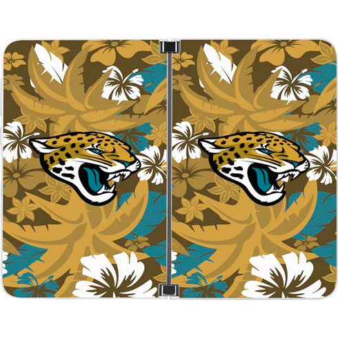 NFL Jacksonville Jaguars Tropical Print Surface Duo Skin