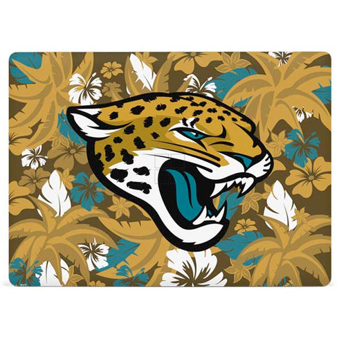 NFL Jacksonville Jaguars Tropical Print Surface Laptop 2 Skin
