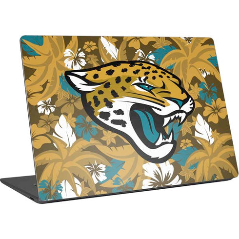 NFL Jacksonville Jaguars Tropical Print Surface Laptop 4 15in Skin