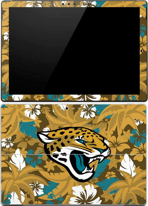 NFL Jacksonville Jaguars Tropical Print Surface Pro 4 Skin