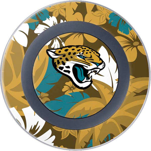 NFL Jacksonville Jaguars Tropical Print Wireless Charger Skin