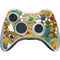 NFL Jacksonville Jaguars Tropical Print Xbox 360 Wireless Controller Skin