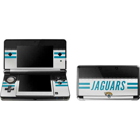 NFL Jacksonville Jaguars White Striped 3DS (2011) Skin