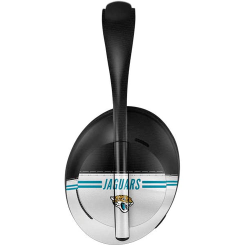 NFL Jacksonville Jaguars White Striped Bose Noise Cancelling Headphones 700 Skin