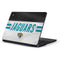 NFL Jacksonville Jaguars White Striped Samsung Chromebook Skin