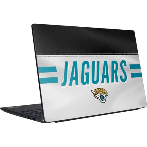 NFL Jacksonville Jaguars White Striped Dell Vostro Skin