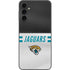 NFL Jacksonville Jaguars White Striped Galaxy A14 5G Skin