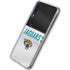 NFL Jacksonville Jaguars White Striped Galaxy A50 Clear Case