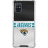 NFL Jacksonville Jaguars White Striped Galaxy A51 5G Clear Case