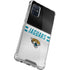 NFL Jacksonville Jaguars White Striped Galaxy A51 5G Clear Case
