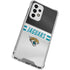 NFL Jacksonville Jaguars White Striped Galaxy A53 5G Clear Case