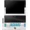 NFL Jacksonville Jaguars White Striped Galaxy Book 12in Skin