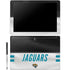 NFL Jacksonville Jaguars White Striped Galaxy Book 12in Skin