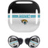 NFL Jacksonville Jaguars White Striped Galaxy Buds Pro Skin