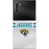 NFL Jacksonville Jaguars White Striped Galaxy Note 10 Skin