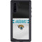 NFL Jacksonville Jaguars White Striped Galaxy Note 10 Waterproof Case