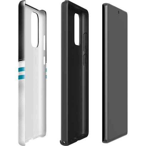 NFL Jacksonville Jaguars White Striped Galaxy Note20 5G Pro Case