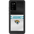 NFL Jacksonville Jaguars White Striped Galaxy Note20 5G Waterproof Case