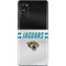 NFL Jacksonville Jaguars White Striped Galaxy S20 Fan Edition Skin