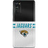 NFL Jacksonville Jaguars White Striped Galaxy S20 Fan Edition Skin