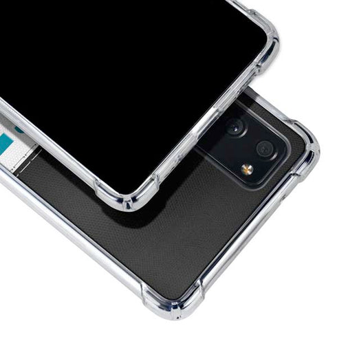 NFL Jacksonville Jaguars White Striped Galaxy S20 FE Clear Case