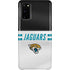 NFL Jacksonville Jaguars White Striped Galaxy S20 Lite Case