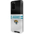 NFL Jacksonville Jaguars White Striped Galaxy S20 Plus Pro Case